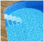 Nettopool inside trappa